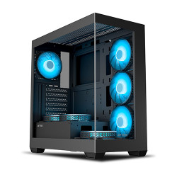 Ant Esports Crystal X7 ATX Computer Case with Type C Black Ant Esports Crystal X7 ATX Computer Case with Type C Black