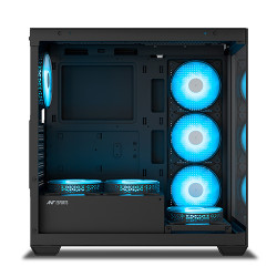 Ant Esports Crystal X7 ATX Computer Case with Type C Black Ant Esports Crystal X7 ATX Computer Case with Type C Black