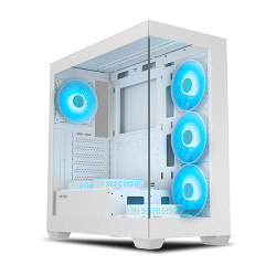 Ant Esports Crystal X7 ATX Computer Case with Type C White Ant Esports Crystal X7 ATX Computer Case with Type C White
