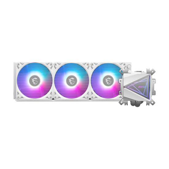 MSI MAG CORELIQUID I360 360mm Liquid Cooler White MSI MAG CORELIQUID I360 360mm Liquid Cooler White