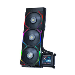 Lian Li HydroShift LCD 360TL Black 360mm CPU Liquid Cooler (G89.GHSLCD36TB.IN) Lian Li HydroShift LCD 360TL Black 360mm CPU Liquid Cooler (G89.GHSLCD36TB.IN)