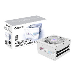 Gigabyte GP-AE1000PM PG5 ICE AORUS ELITE P1000W 80+ Platinum Modular PCIe 5.0 ICE PSU Gigabyte GP-AE1000PM PG5 ICE AORUS ELITE P1000W 80+ Platinum Modular PCIe 5.0 ICE PSU
