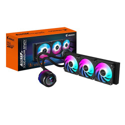 Gigabyte AORUS WATERFORCE X II 360 RGB CPU Liquid Cooler with LCD Display Black Gigabyte AORUS WATERFORCE X II 360 RGB CPU Liquid Cooler with LCD Display Black
