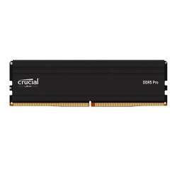 Crucial 16GB DDR5 6400Mhz Pro Overclocking CL38 UDIMM Black (CP16G64C38U5B) Crucial 16GB DDR5 6400Mhz Pro Overclocking CL38 UDIMM Black (CP16G64C38U5B)