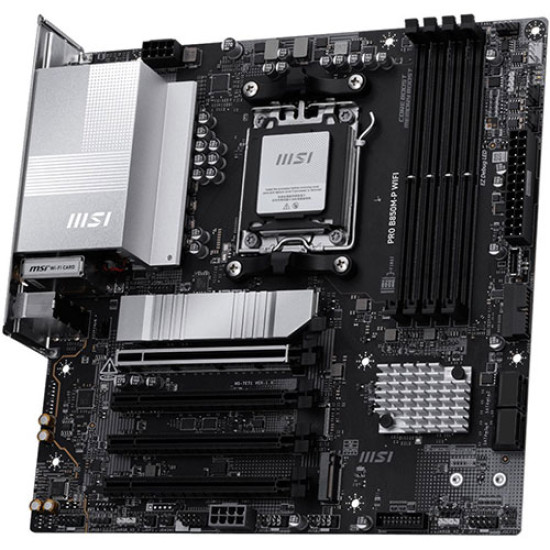 MSI PRO B850M-P WIFI DDR5 AMD Motherboard MSI PRO B850M-P WIFI DDR5 AMD Motherboard