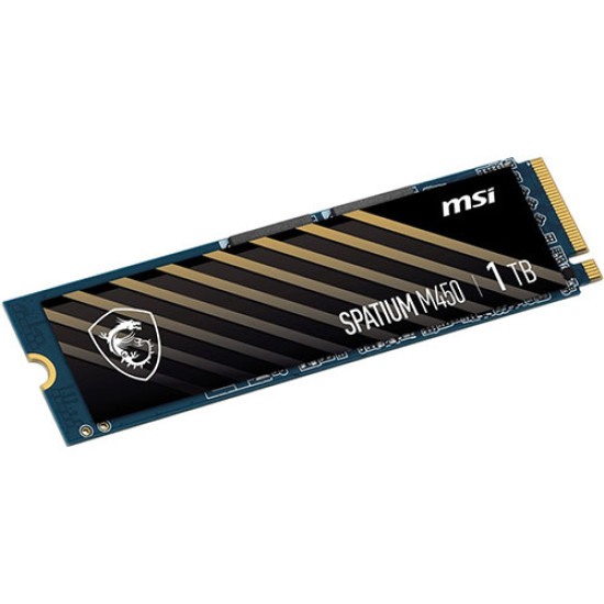 MSI SPATIUM M450 500GB PCIe 4.0 NVMe M.2 SSD MSI SPATIUM M450 500GB PCIe 4.0 NVMe M.2 SSD