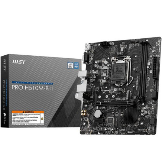 MSI PRO H510M-B II DDR4 Intel Motherboard