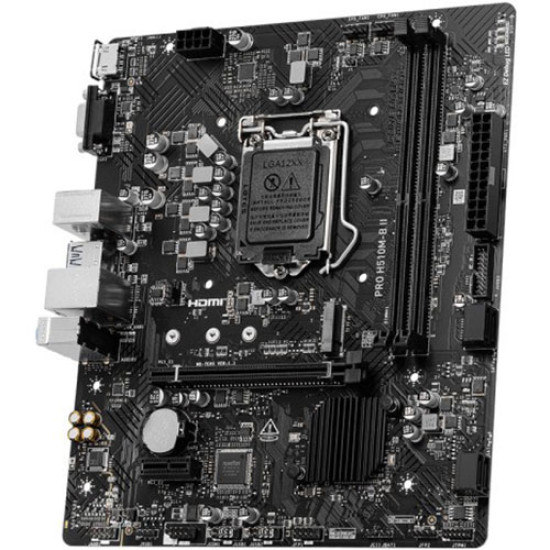 MSI PRO H510M-B II DDR4 Intel Motherboard MSI PRO H510M-B II DDR4 Intel Motherboard