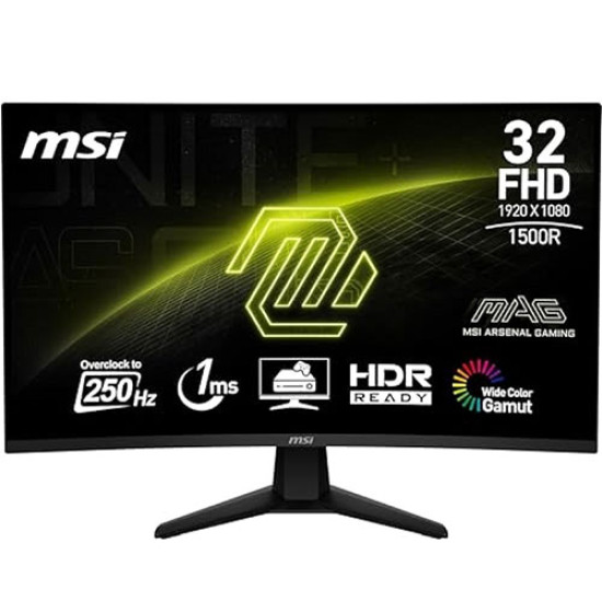 MSI MAG 32C6X 32 Inch FHD Curved Gaming Monitor