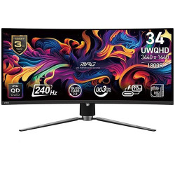 MSI MPG 341CQPX QD-OLED 34 Inch Curved Gaming Monitor MSI MPG 341CQPX QD-OLED 34 Inch Curved Gaming Monitor