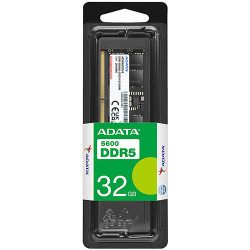 Adata 32GB (32GBx1) DDR5 5600MHz Desktop RAM (AD5U560032G-S) Adata 32GB (32GBx1) DDR5 5600MHz Desktop RAM (AD5U560032G-S)