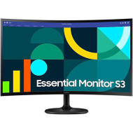 Samsung Essential S3 27 inch Full HD Curved Monitor (LS27D362GAWXXL)