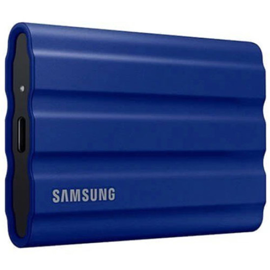 Samsung Portable SSD T7 Shield 2 TB USB 3.2 Gen 2 Blue Samsung Portable SSD T7 Shield 2 TB USB 3.2 Gen 2 Blue