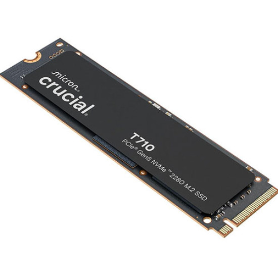Crucial T710 2TB PCIe Gen5 NVMe 2280 M.2 SSD (CT2000T710SSD8) Crucial T710 2TB PCIe Gen5 NVMe 2280 M.2 SSD (CT2000T710SSD8)