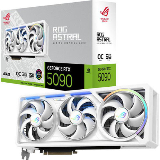 Asus ROG Astral GeForce RTX 5090 32GB GDDR7 WHITE OC Edition
