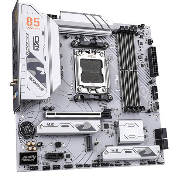Colorful CVN B850M GAMING FROZEN V14A DDR5 AMD Motherboard (CVN-B850M-GMFRV14A) Colorful CVN B850M GAMING FROZEN V14A DDR5 AMD Motherboard (CVN-B850M-GMFRV14A)