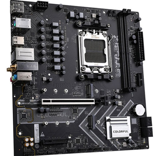 Colorful BATTLE-AX B650M-E WIFI V14 DDR5 AMD Motherboard (BA-B650M-E-WF-V14) Colorful BATTLE-AX B650M-E WIFI V14 DDR5 AMD Motherboard (BA-B650M-E-WF-V14)