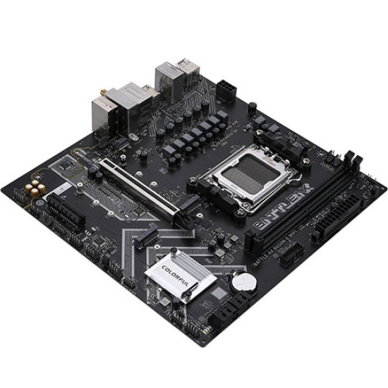 Colorful BATTLE-AX B650M-E WIFI V14 DDR5 AMD Motherboard (BA-B650M-E-WF-V14) Colorful BATTLE-AX B650M-E WIFI V14 DDR5 AMD Motherboard (BA-B650M-E-WF-V14)