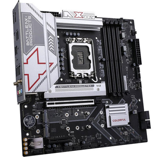 Colorful BATTLE-AX B860M-PLUS WIFI V20 DDR5 Intel Motherboard (BA-B860M-PL-WF-V20) Colorful BATTLE-AX B860M-PLUS WIFI V20 DDR5 Intel Motherboard (BA-B860M-PL-WF-V20)