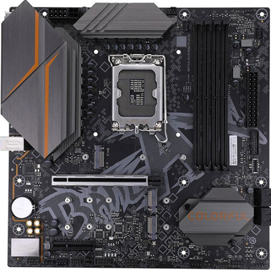 Colorful BATTLE-AX B760M-PLUS D5 V20 DDR5 Intel Motherboard (BA-B760M-PL-WF-V20) Colorful BATTLE-AX B760M-PLUS D5 V20 DDR5 Intel Motherboard (BA-B760M-PL-WF-V20)