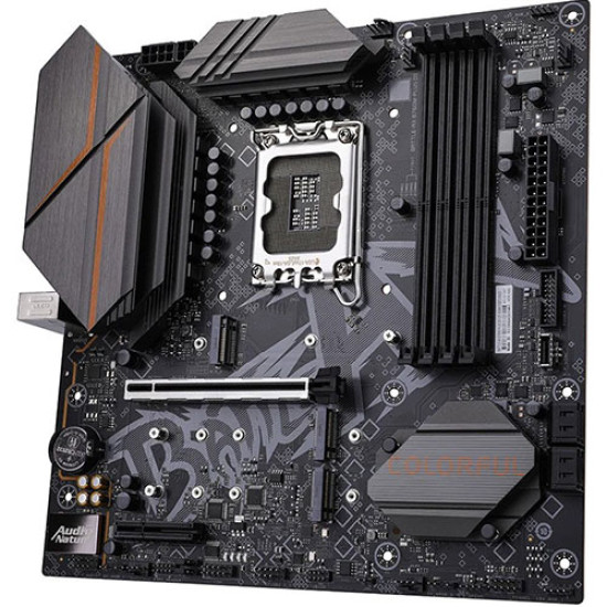 Colorful BATTLE-AX B760M-PLUS D5 V20 DDR5 Intel Motherboard (BA-B760M-PL-WF-V20) Colorful BATTLE-AX B760M-PLUS D5 V20 DDR5 Intel Motherboard (BA-B760M-PL-WF-V20)
