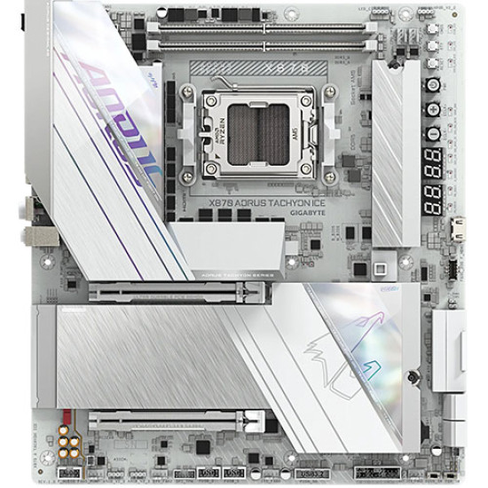 Gigabyte X870 AORUS TACHYON ICE DDR5 AMD Motherboard Gigabyte X870 AORUS TACHYON ICE DDR5 AMD Motherboard