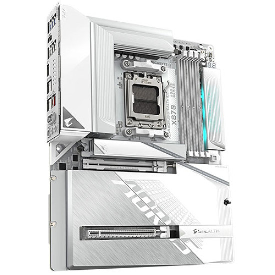 Gigabyte X870 AORUS STEALTH ICE DDR5 AMD Motherboard Gigabyte X870 AORUS STEALTH ICE DDR5 AMD Motherboard
