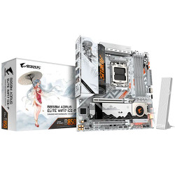 Gigabyte B850M AORUS ELITE WIFI7 ICE-P DDR5 AMD Motherboard Gigabyte B850M AORUS ELITE WIFI7 ICE-P DDR5 AMD Motherboard