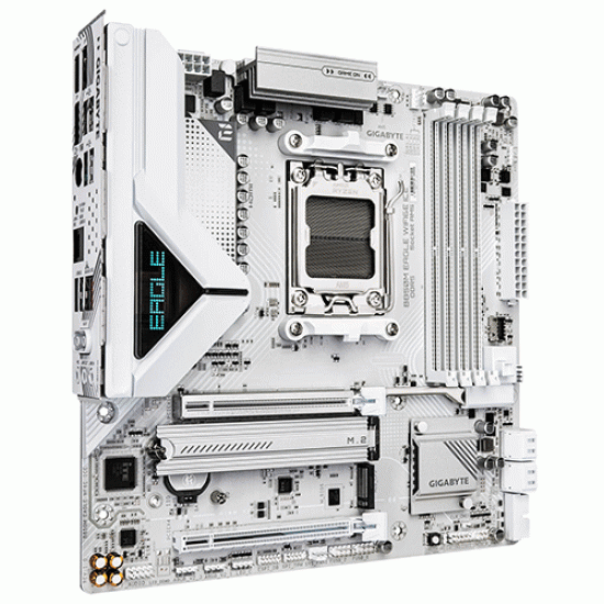 Gigabyte B850M EAGLE WIFI6E ICE DDR5 AMD Motherboard Gigabyte B850M EAGLE WIFI6E ICE DDR5 AMD Motherboard