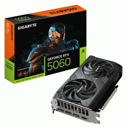 Gigabyte GeForce RTX 5060 WINDFORCE MAX OC 8GB GDDR7 (GV-N5060WF2MAX OC-8GD)