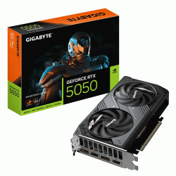 Gigabyte GeForce RTX 5050 WINDFORCE OC 8GB GDDR6 (GV-N5050WF2OC-8GD)