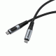 Verbatim Sync & Charge Cable with Power Display 100W (31848)