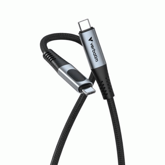 Verbatim Sync & Charge Cable with Power Display 100W (31848) Verbatim Sync & Charge Cable with Power Display 100W (31848)