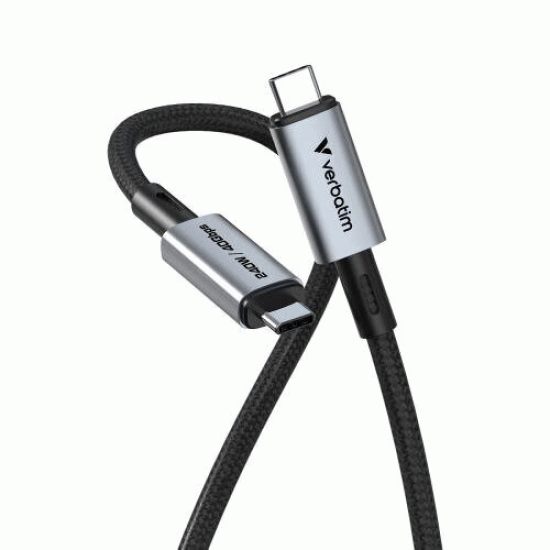 Verbatim Sync & Charge USB4 Cable 240W (31847) Verbatim Sync & Charge USB4 Cable 240W (31847)