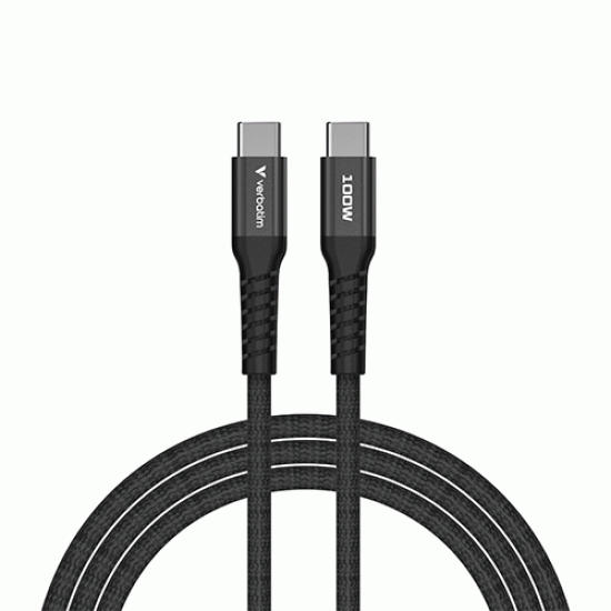 Verbatim Sync & Charge Magnetic Cable 100W USB-C to USB-C 120cm Black (31863)