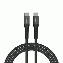 Verbatim Sync & Charge Magnetic Cable 60W USB-C to USB-C 120cm Black (31859) Verbatim Sync & Charge Magnetic Cable 60W USB-C to USB-C 120cm Black (31859)