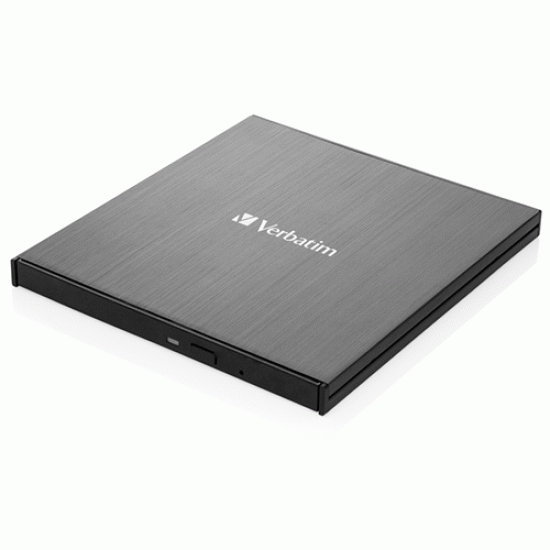 Verbatim Mobile DVD ReWriter USB 2.0 Black Light Version (53504)