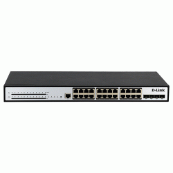 D-Link Lite L3 PoE Managed Switch (DGS-F1210-28P) D-Link Lite L3 PoE Managed Switch (DGS-F1210-28P)