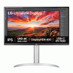 LG 27 inch UHD 4K IPS Monitor (27UP850K -W)
