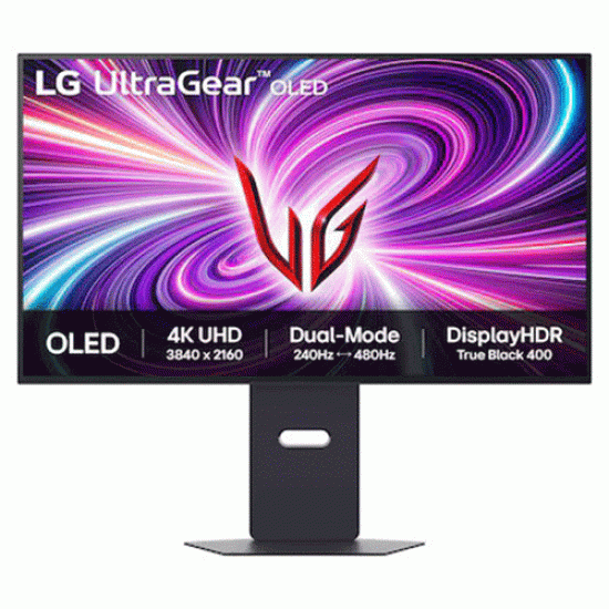 LG 32 inch UltraGear Dual-Mode OLED Gaming Monitor (32GS95UV-B)