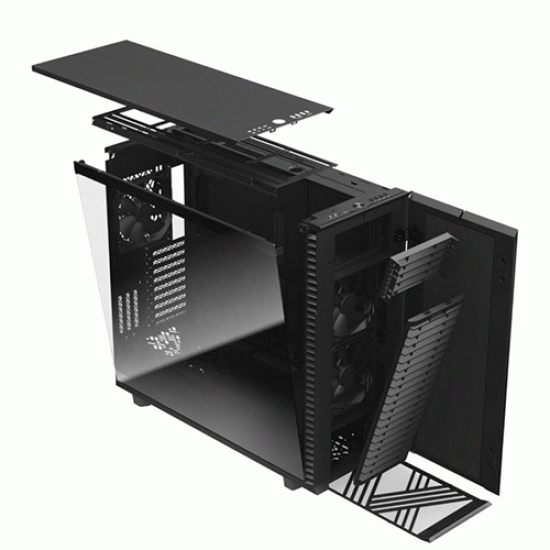 Fractal Design Define 7 XL Black TG Dark Tint Full Tower Case (FD-C-DEF7X-03)