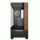 Cooler Master Elite 690 Wood ARGB ATX Mid Tower Case Black