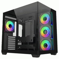 Cooler Master Elite 681 ARGB ATX Mid Tower Case Black Cooler Master Elite 681 ARGB ATX Mid Tower Case Black