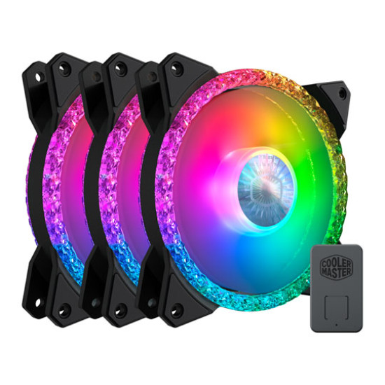 Cooler Master MasterFan MF120 Prismatic 3-Fan Pack OEM