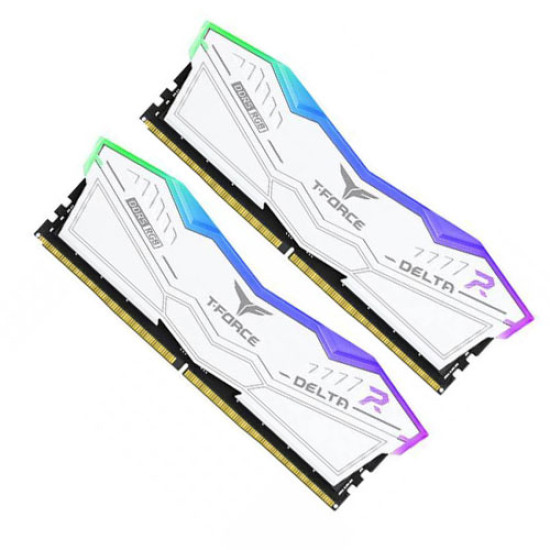 TeamGroup T-Force Delta RGB 32GB (2x16GB) DDR5 White (FF4D532G6400HC40BDC01) TeamGroup T-Force Delta RGB 32GB (2x16GB) DDR5 White (FF4D532G6400HC40BDC01)