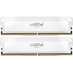 Crucial Pro Overclocking 32GB Kit (16GBx2) DDR5-6000 UDIMM White (CP2K16G60C36U5W) Crucial Pro Overclocking 32GB Kit (16GBx2) DDR5-6000 UDIMM White (CP2K16G60C36U5W)
