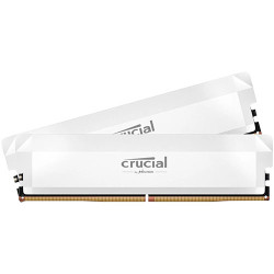 Crucial Pro Overclocking 32GB Kit (16GBx2) DDR5-6000 UDIMM White (CP2K16G60C36U5W) Crucial Pro Overclocking 32GB Kit (16GBx2) DDR5-6000 UDIMM White (CP2K16G60C36U5W)