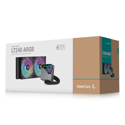Deepcool LT240 ARGB 240mm CPU Liquid Cooler Black (R-LT240-BKAMNC-G-1) Deepcool LT240 ARGB 240mm CPU Liquid Cooler Black (R-LT240-BKAMNC-G-1)