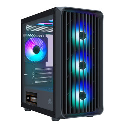 Ant Esports 205 Mini 6F Mid-Tower Computer Case Black Ant Esports 205 Mini 6F Mid-Tower Computer Case Black
