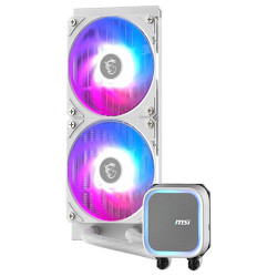 MSI MAG CORELIQUID A13 240mm ARGB AIO Liquid CPU Cooler White MSI MAG CORELIQUID A13 240mm ARGB AIO Liquid CPU Cooler White